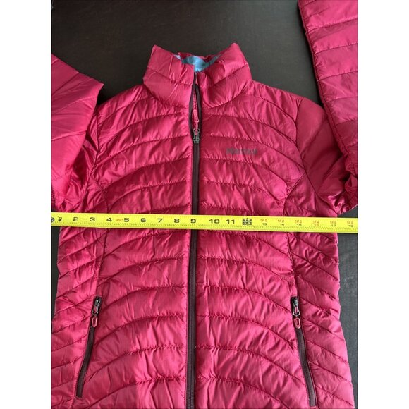 Marmot Womens 600 Fill Insulated Puffer Jacket XS Red - Picture 10 of 13
